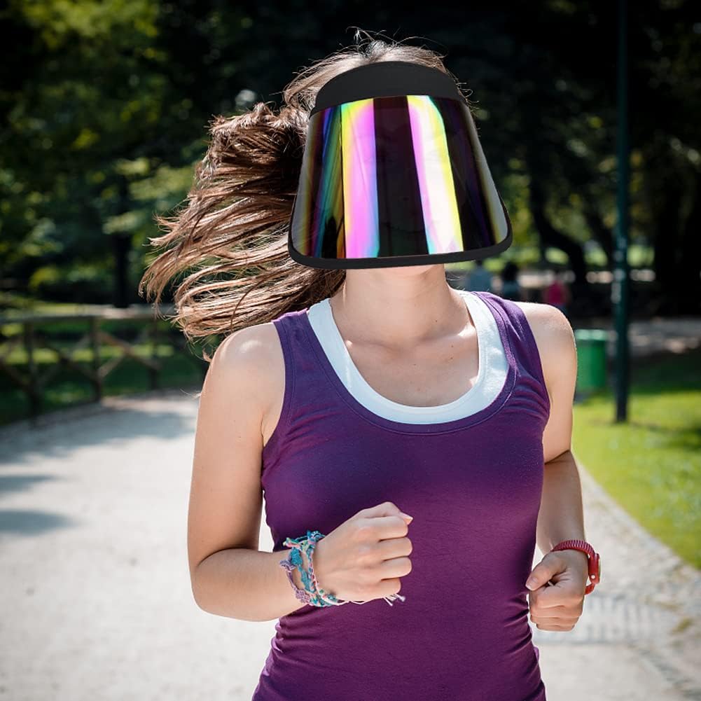 Face_Shield Protector Sun Visor Hat UV Protection Summer Sun Cap Great for Oudtoor Hiking Camping Golf Tennis Cycling