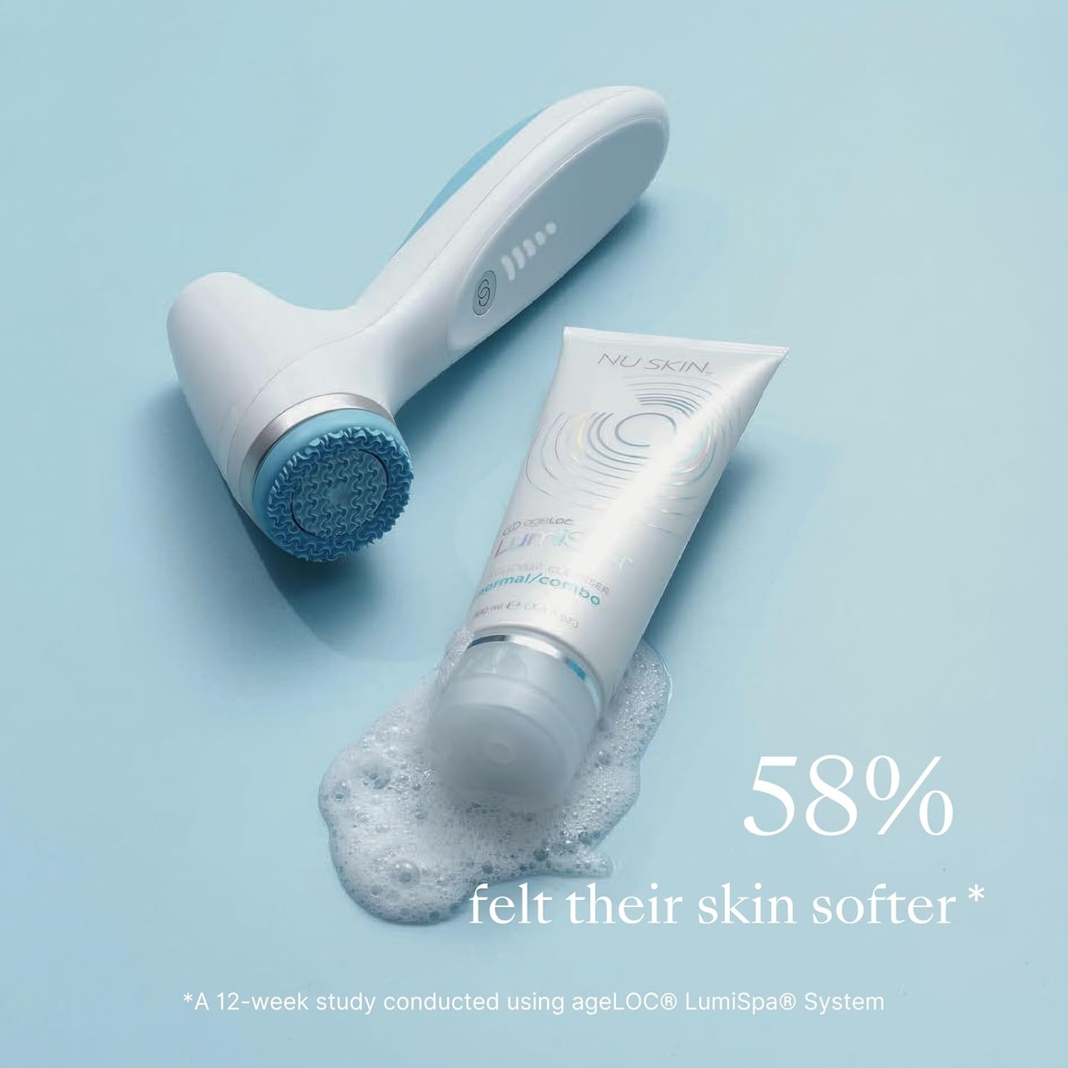 Nu Skin Ageloc Lumispa Treatment Cleanser | Normal/Combo Skin | Promotes Smooth, Refreshed Skin | Enhanced Lumispa Performance | Infused with Ageloc Technology | 3.4 Fl Oz