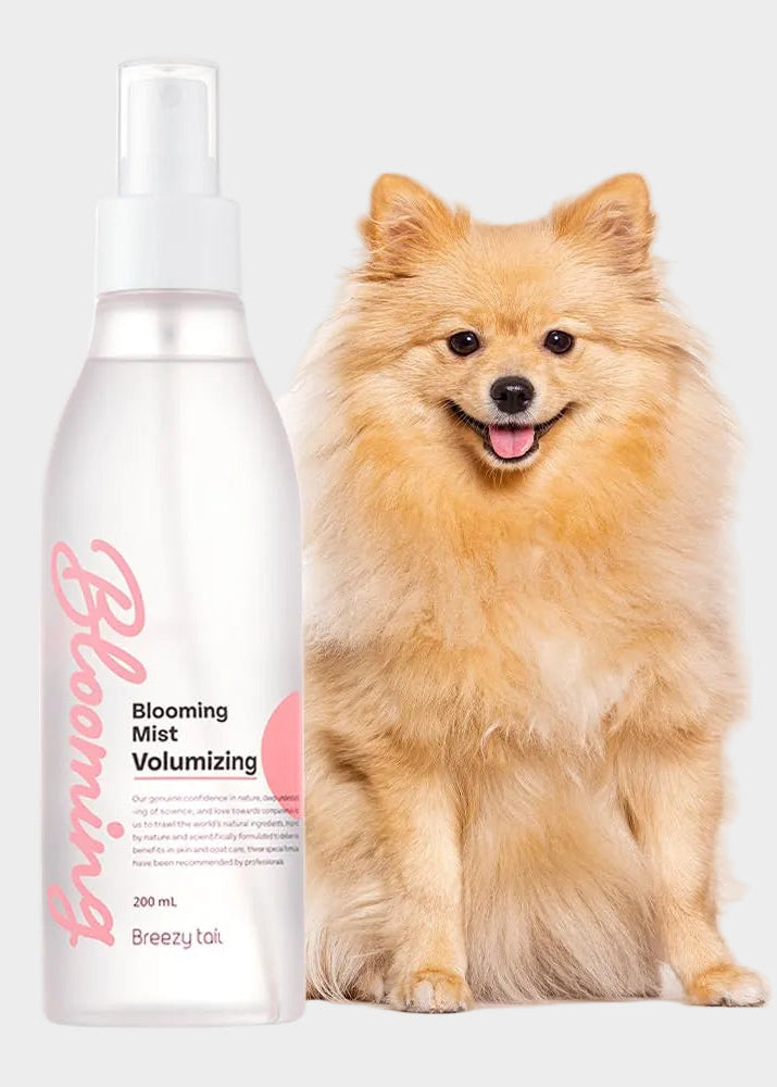 Breezytail Blooming Volumizing Mist, Loved by Top Korean Groomers, Adds Volume and Shine – Easy Breezy, Professional Care at Home (6.76 Fl Oz/200 Ml)