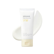 Mixsoon Bean Sunscreen 1.69 Fl. Oz. / 50Ml SPF 50 Airy Texture Type Lightweight No White Cast for Face Korean Glass Skin Care
