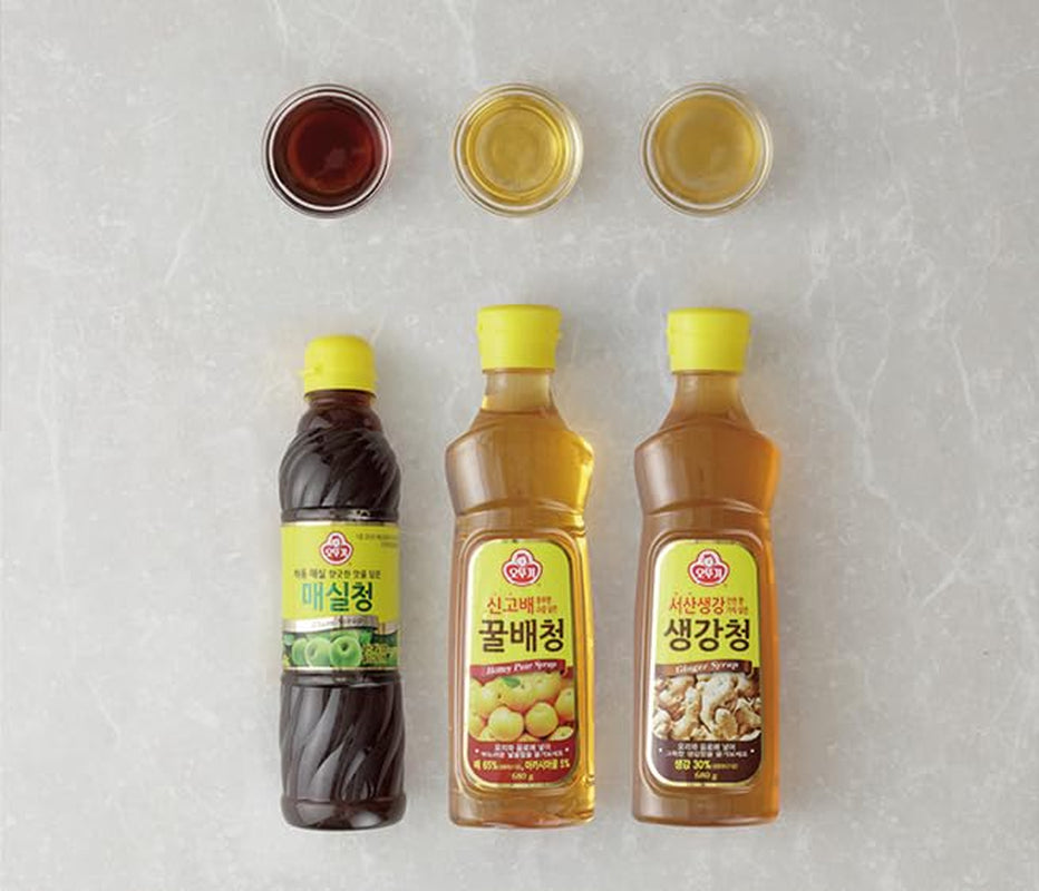 Ottogi Cooking Plum Extract – Korean Maesil for Cooking & Marinades, 16.9 Fl Oz (500Ml), Natural Sweetener & Tenderizer for Meat, Stir-Fry, 1 Pack