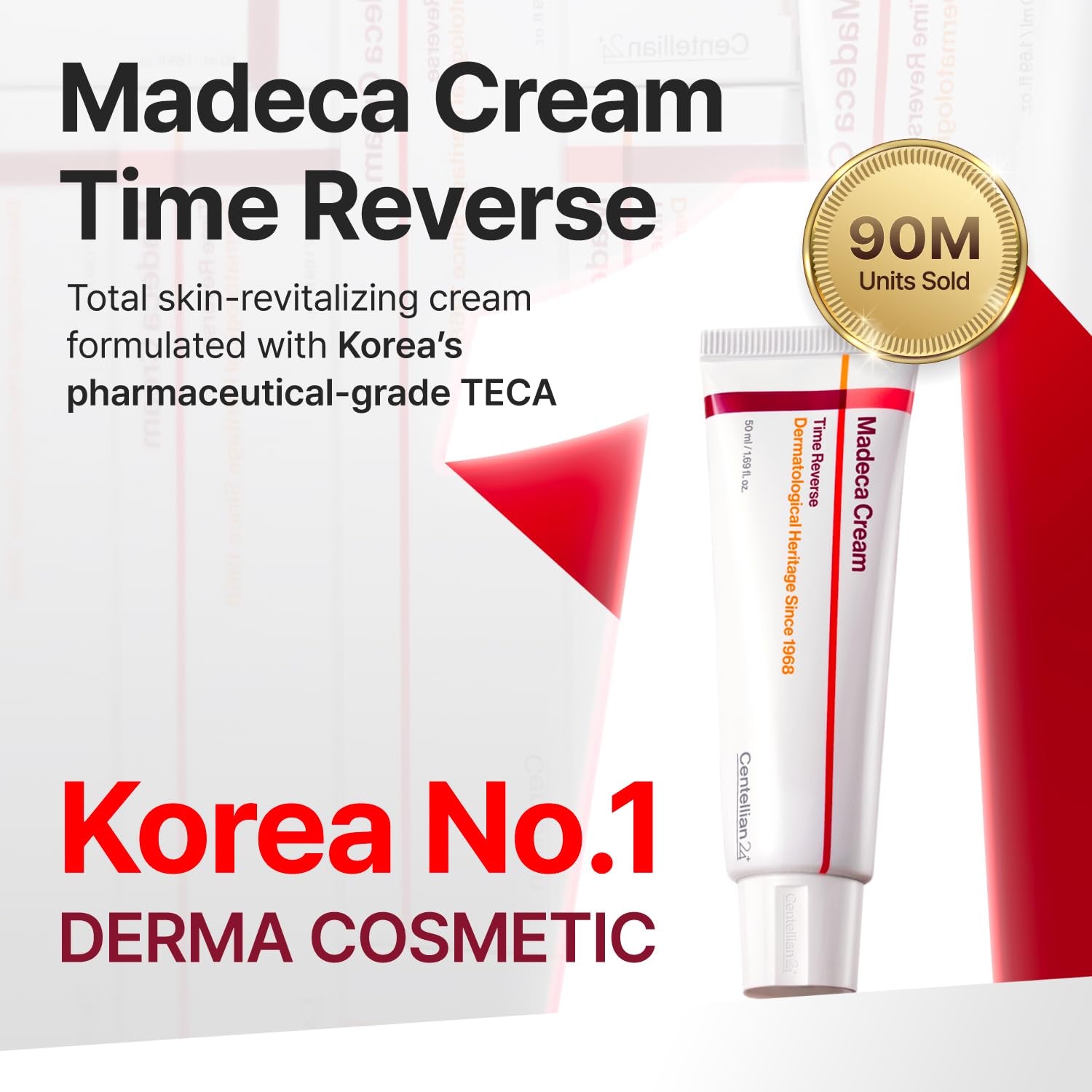 CENTELLIAN 24 마데카크림 타임리버스 병풀추출 TECA / Madeca Cream Time Reverse 1.69 Fl Oz