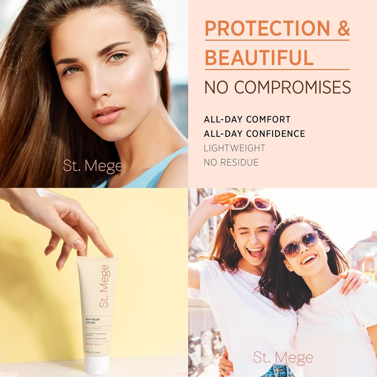 Rice Korean Lightweight Sunscreen - Daily 50+ PA++++ Travel Size Sunscreen Lotion - Reef Safe, Asian Skincare Sunblock