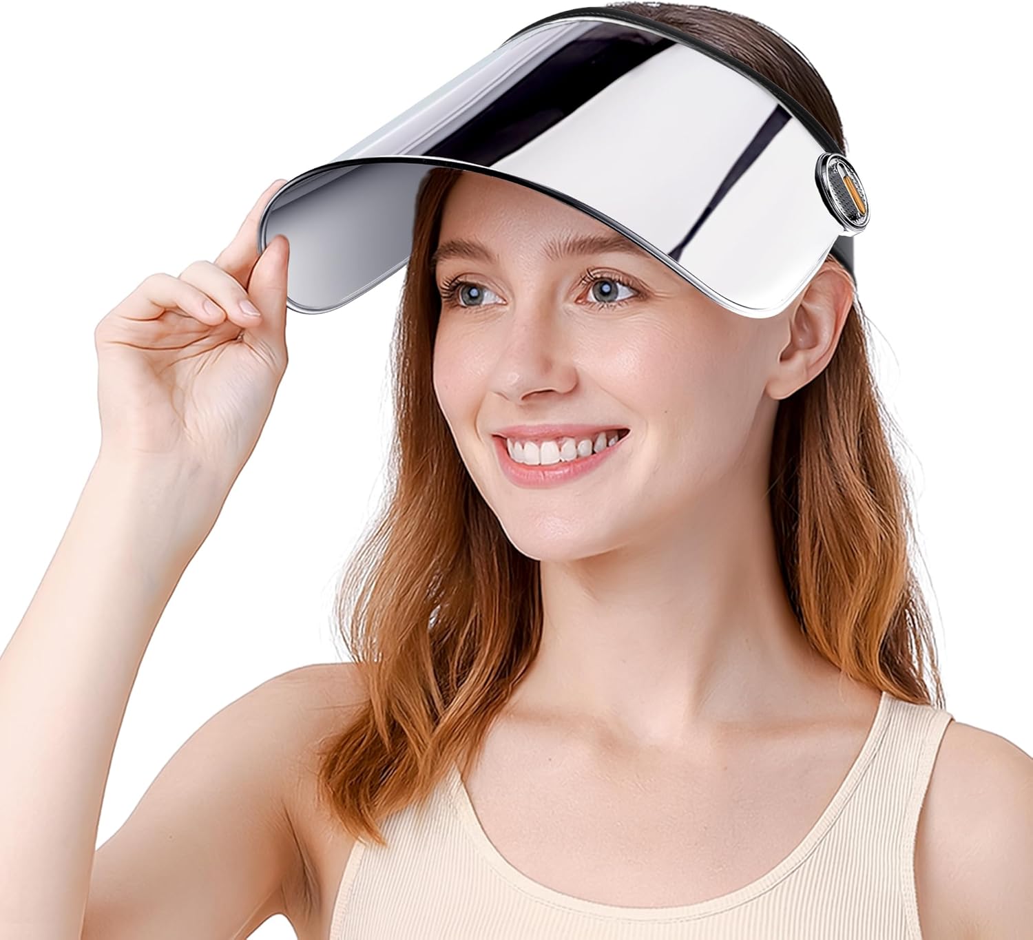 Sun Visor Hats, Sun Visors for Women, Summer UV Blocking Sun Protection Hat, Visor Hats for Women Lightweight & Breathable