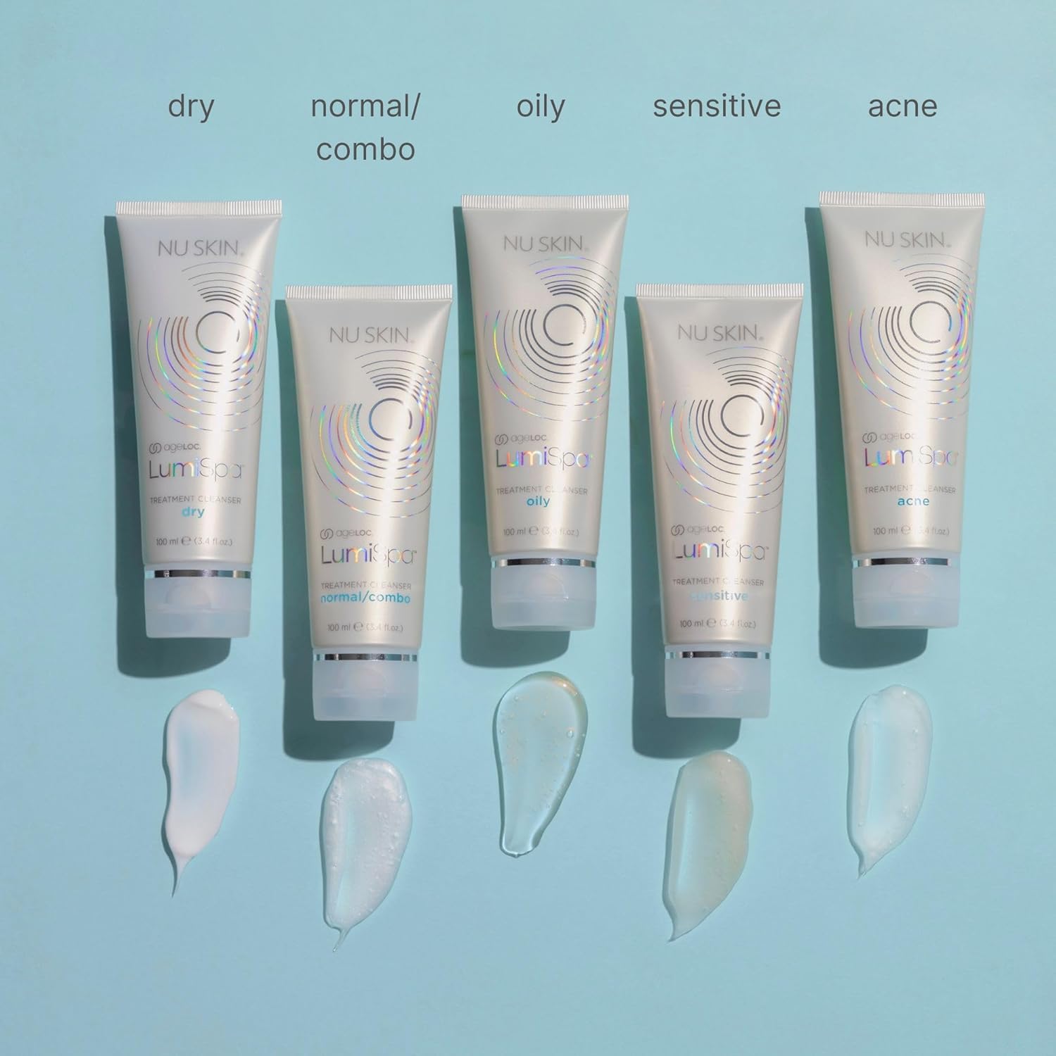 Nu Skin Ageloc Lumispa Treatment Cleanser | Normal/Combo Skin | Promotes Smooth, Refreshed Skin | Enhanced Lumispa Performance | Infused with Ageloc Technology | 3.4 Fl Oz