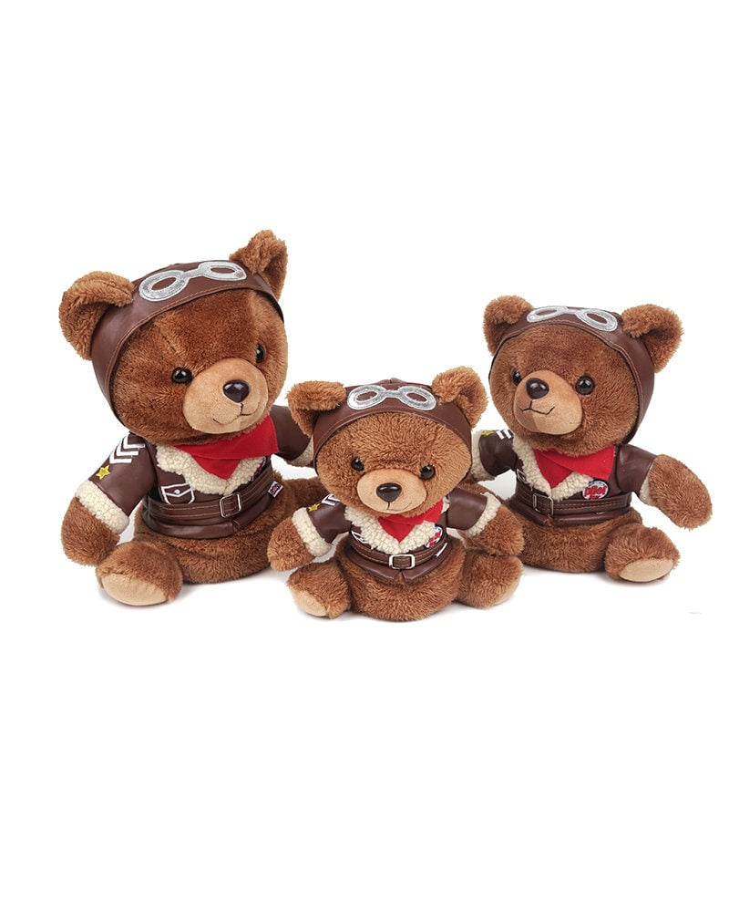 Pilot Bear Character Golf Headcover