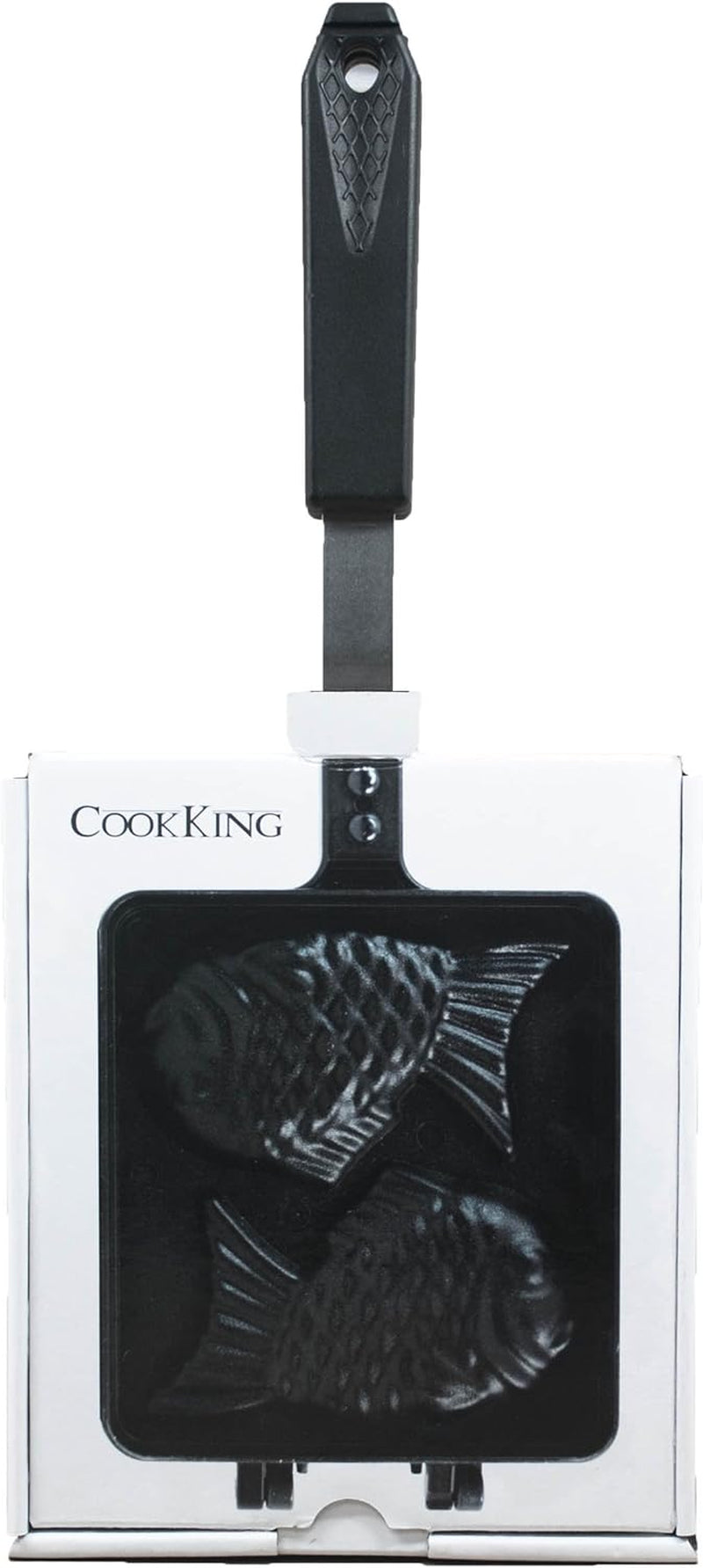 COOKKING - Taiyaki Japanese Fish-Shaped Pancake Double Pan, Made in Korea