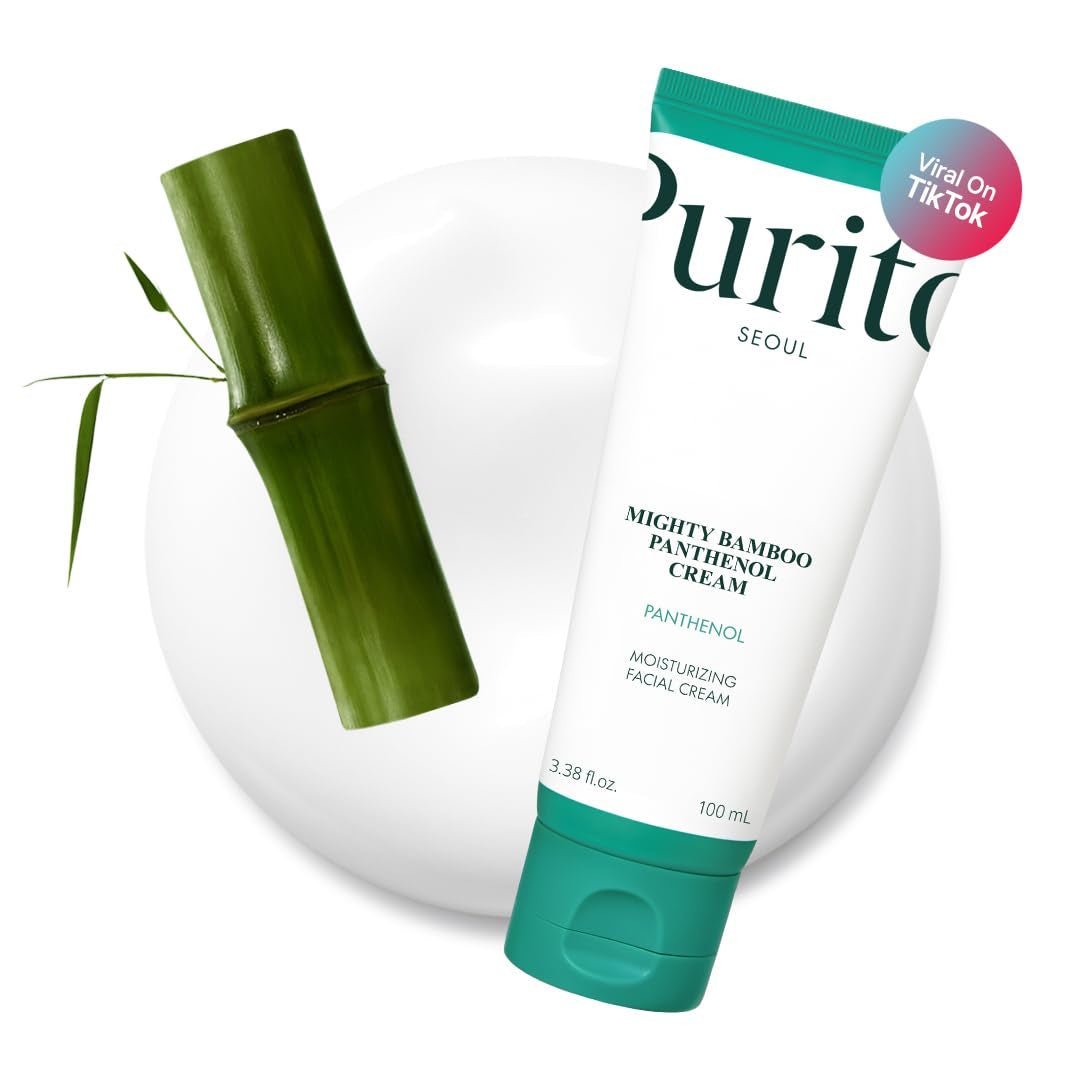 퓨리토 마이티 밤부 판테놀 크림 PURITO Mighty Bamboo Panthenol Cream  3.38 Fl Oz / 100Ml