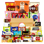 DAGAON Finest Korean Snack Box 42 Count – Variety Snacks Including Korean’S Favorite Chips, Biscuits, Cookies, Pies, Candies. Perfect Appetizing Korean Treats for Any Occasions, Gifts and Everyone.