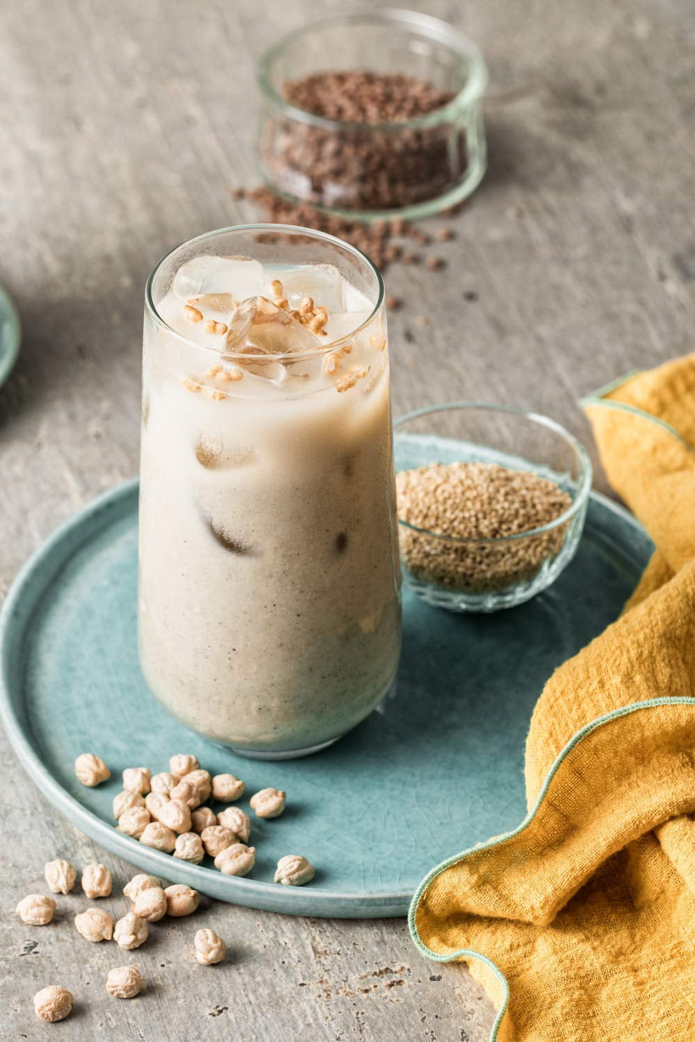 Damtuh Misugaru – Korean 12 Super Grain Mix Powder, Traditional Multigrain Meal Replacement Shake, Nutritious Korean Mixed Grain Powder Drink, 20G X 40 Sticks