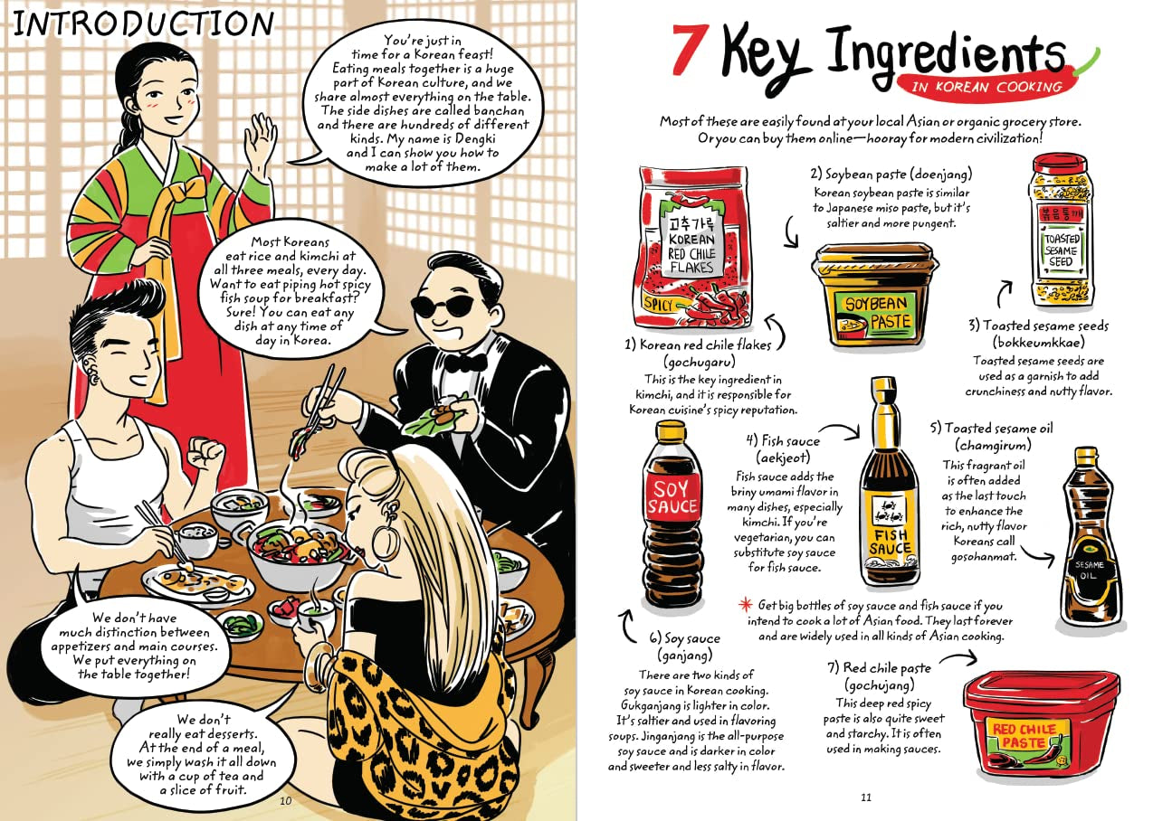 Cook Korean!: a Comic Book with Recipes [A Cookbook]