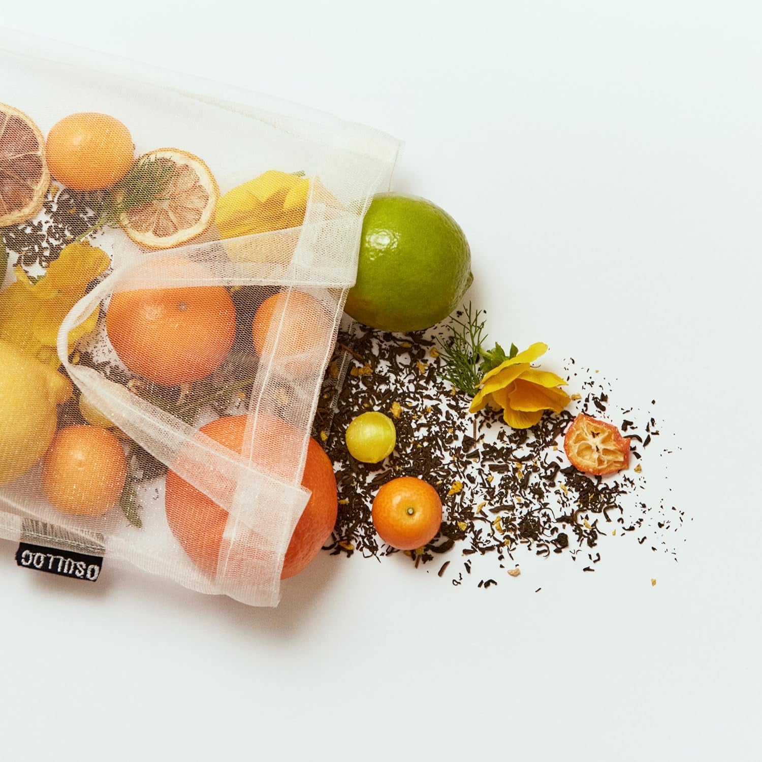 OSULLOC Tangerine Blossom Tea (Refreshing Tangerine Flavor), USDA Certified Organic, Tea Bag Series 20 Count, Premium Blended Tea from Jeju