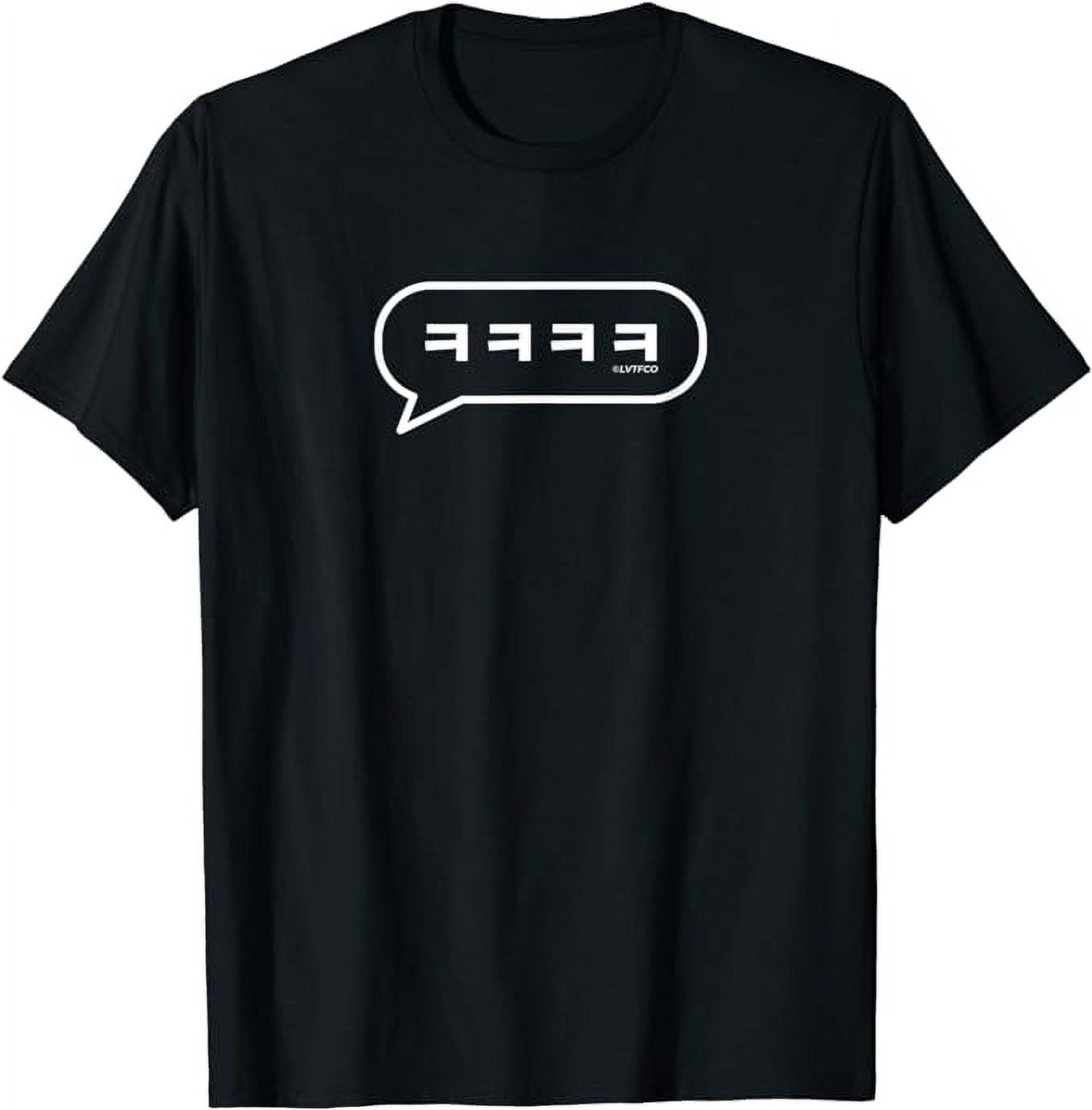Funny Hangul Korean Laugh Characters in Chat Bubble T-Shirt