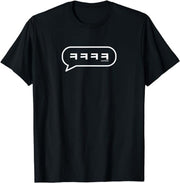 Funny Hangul Korean Laugh Characters in Chat Bubble T-Shirt