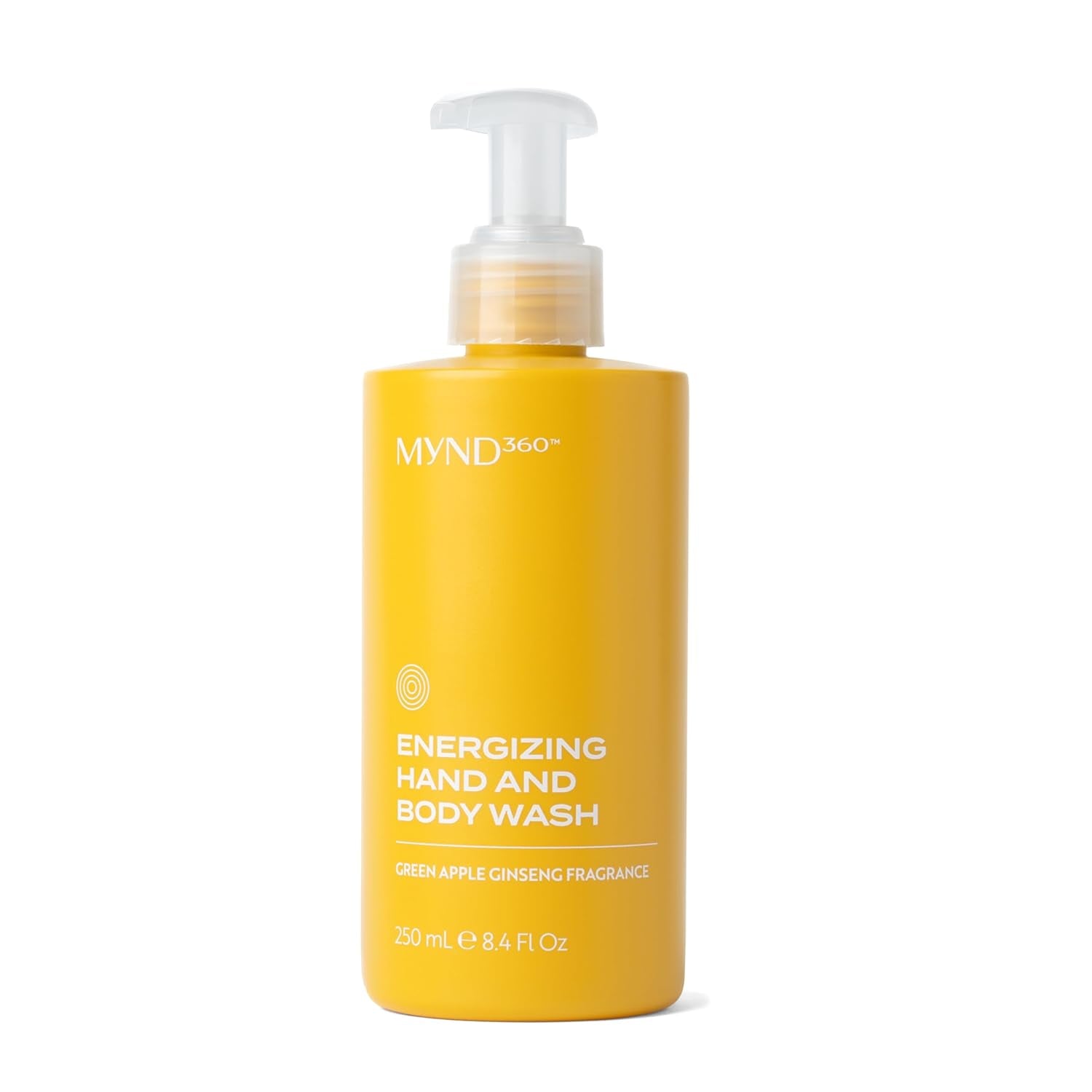 Nu Skin MYND360 Energizing Hand & Body Wash | 250Ml | with Green Apple Ginseng Fragrance | Boosts Skin Health and Personal Care | Removes Oil & Dirt While Keeping Skin Fresh & Hydrated