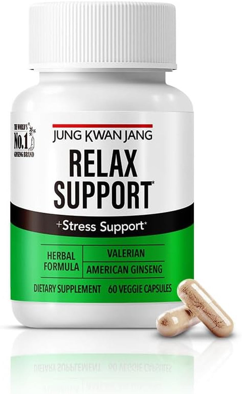 정관장 발레리안뿌리 인삼 60정 Valerian Root and American Ginseng