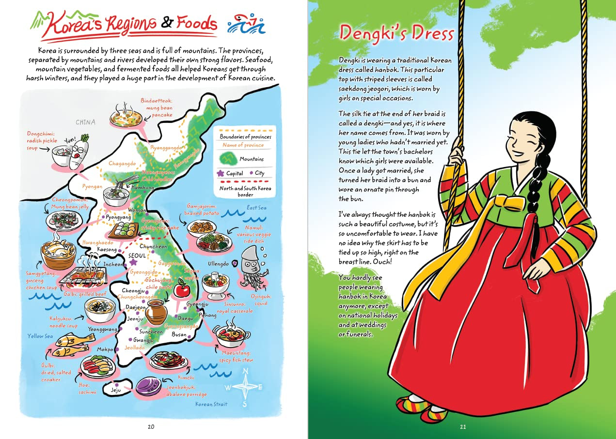 Cook Korean!: a Comic Book with Recipes [A Cookbook]