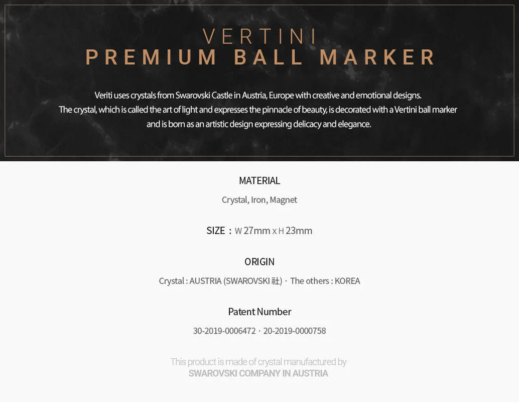 3 Golden Balls X 2 + Crown Ball Marker | by SOKIM