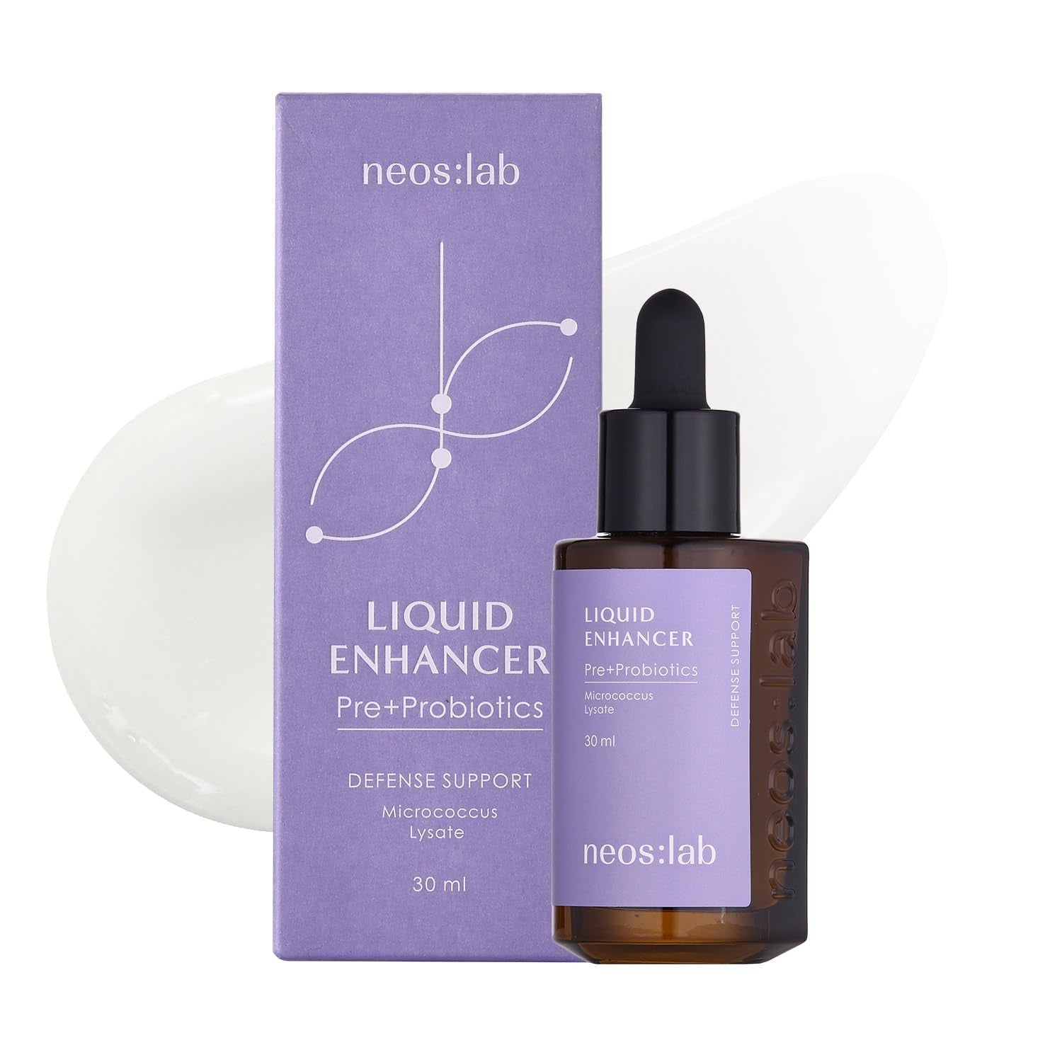 네오스랩 리퀴드 인핸서 프리+프로바이오틱스 Liquid Enhancer Pre+Probiotics 1.01 Fl.Oz. (30Ml) 