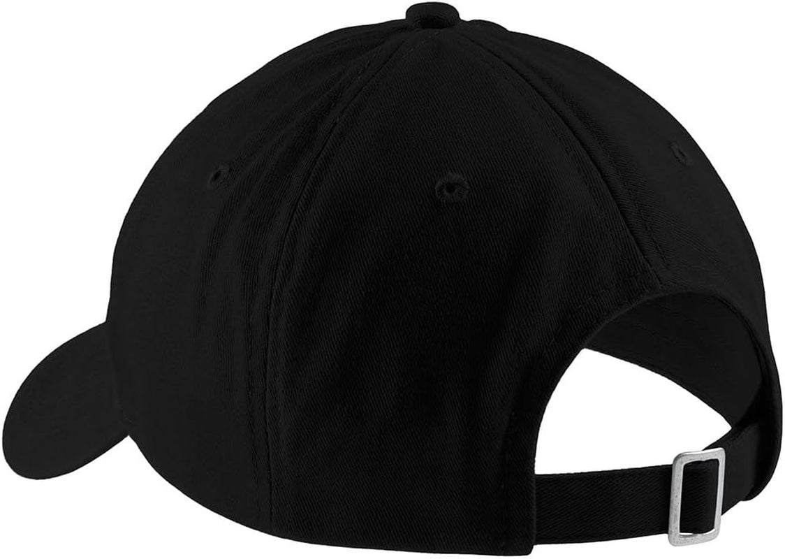 Trendy Apparel Shop Seoul Embroidered Low Profile Soft Cotton Brushed Cap