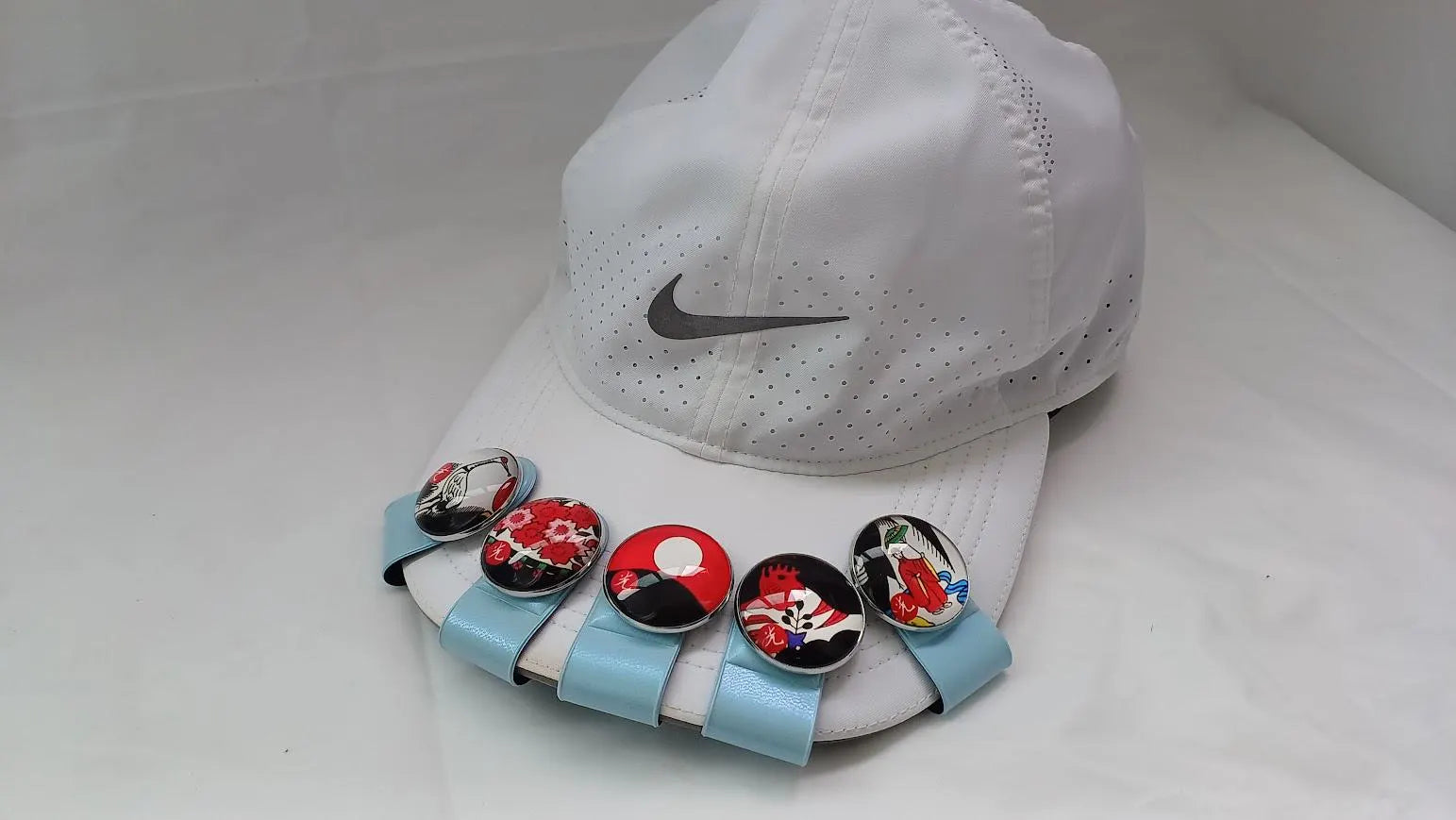 Lucky Oh-Gwang Hwatu Magnetic Golf Ball Markers & Hat Clip Set (5 Pcs)