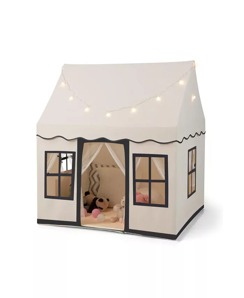 플레이하우스 텐트  Large Playhouse with Star String Lights